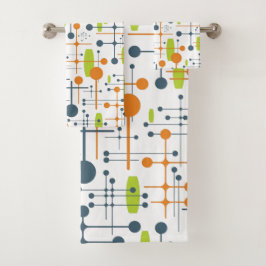 Conjunto De Toalhas Retro-Futuro