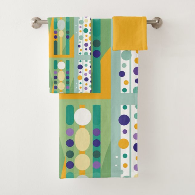 Conjunto De Toalhas Retro: Liliana (Insitu)