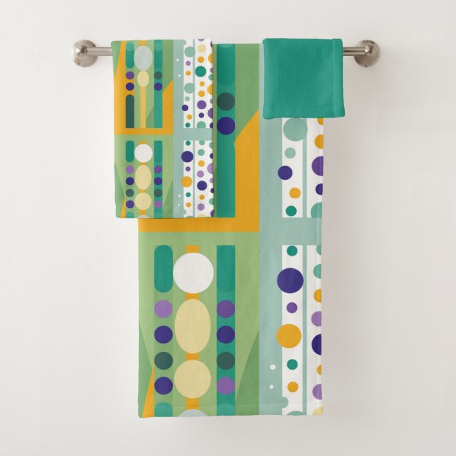 Conjunto De Toalhas Retro: Liliana (Insitu)