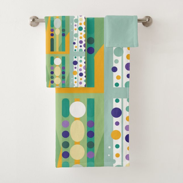 Conjunto De Toalhas Retro: Liliana (Insitu)