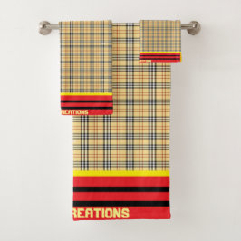 Conjunto De Toalhas Rilla Xadrez