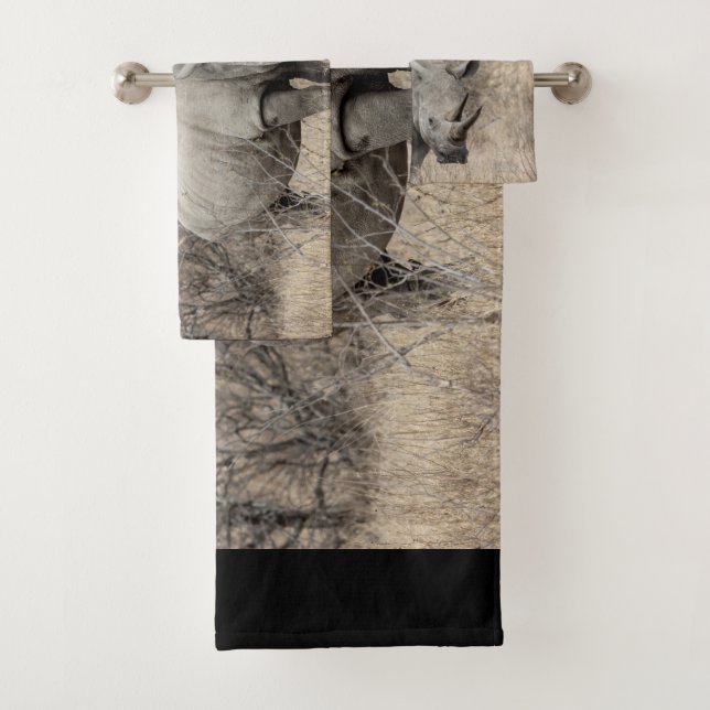 Conjunto De Toalhas Rino Branco (Insitu)