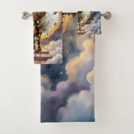 Conjunto De Toalhas Robby the Winged Timekeeper – Wings of Time Series