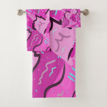 Rosa! Diversão com Abstrato Art