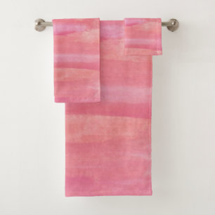 Conjunto De Toalhas Rosa Pálido