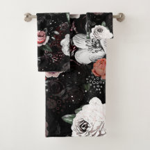 Rosa rosa, coral, branco e preto vitorioso