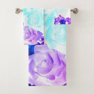 Conjunto De Toalhas Rosas