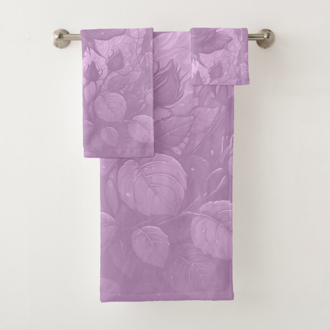 Conjunto De Toalhas Rosas Rosa Dusty (Insitu)