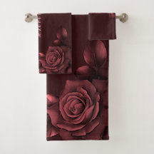 Rosas Rosa Vermelhas Flores Maroon Elegant