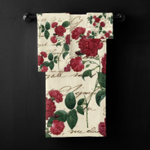 Rosas vermelhas e manuscrito clássico