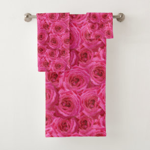 Conjunto De Toalhas Rosas vermelhas, flores, vermelho, amor