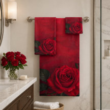 Rosas Vermelhas Góticas Elegantes