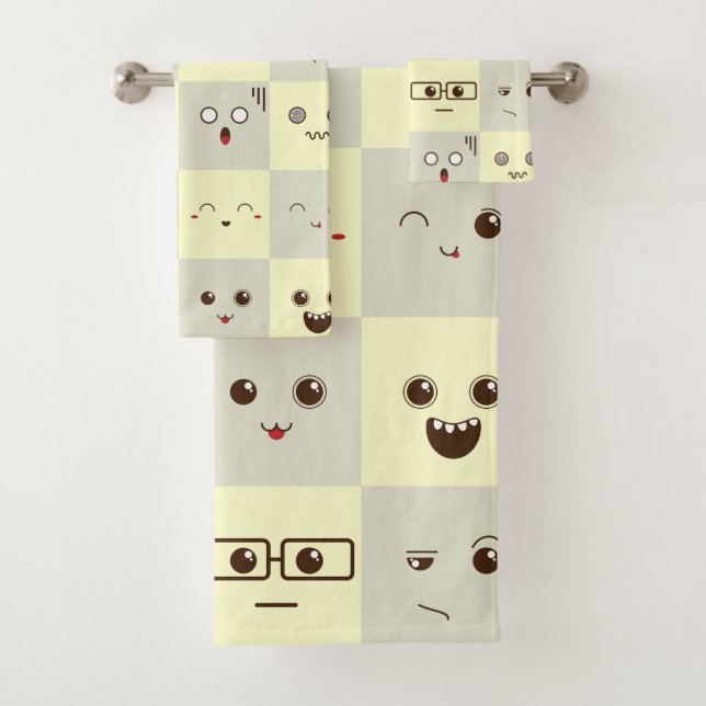 Conjunto De Toalhas Rosto bonito (Insitu)