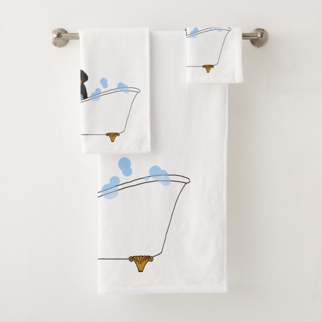 Conjunto De Toalhas Rottweiler  (Insitu)