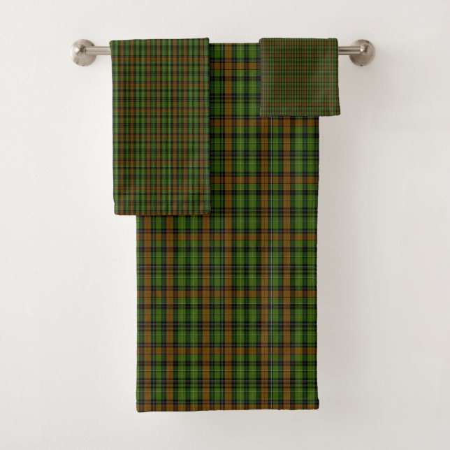 Conjunto De Toalhas Royal Black Watch Tartan Xadrez Classic Blue (Insitu)