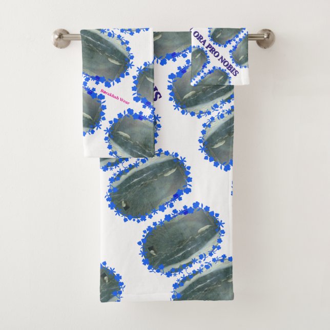 Conjunto De Toalhas Rua Ariel Archangel's POLAR BEARS (Insitu)