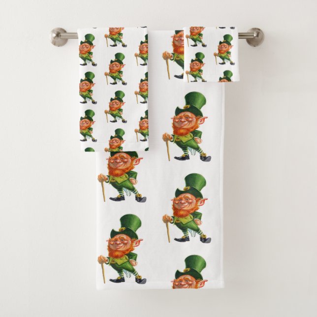 Conjunto De Toalhas RUAS. LEPRECHAUN de PATRICK (Insitu)