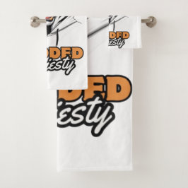 Conjunto De Toalhas Ruas Savage | Logotipo Hoodie Tiger