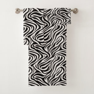 Conjunto De Toalhas Safari Chic Zebra