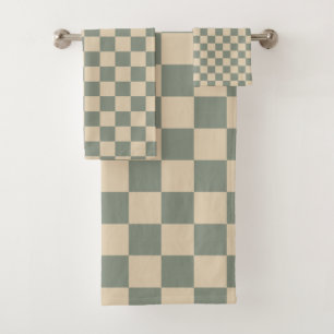 Conjunto De Toalhas Sage Almond Verificado