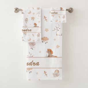 Conjunto De Toalhas Sagittarius Kid Bonita e convencida para Pequeno
