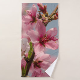 Conjunto De Toalhas Sakura Flower, Fotografia Japonesa Rosa