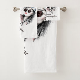 Conjunto De Toalhas Salty e Defiant