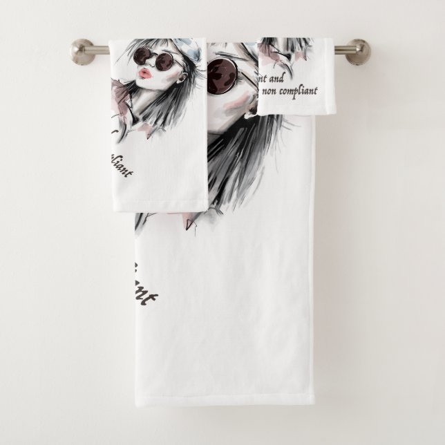 Conjunto De Toalhas Salty e Defiant (Insitu)