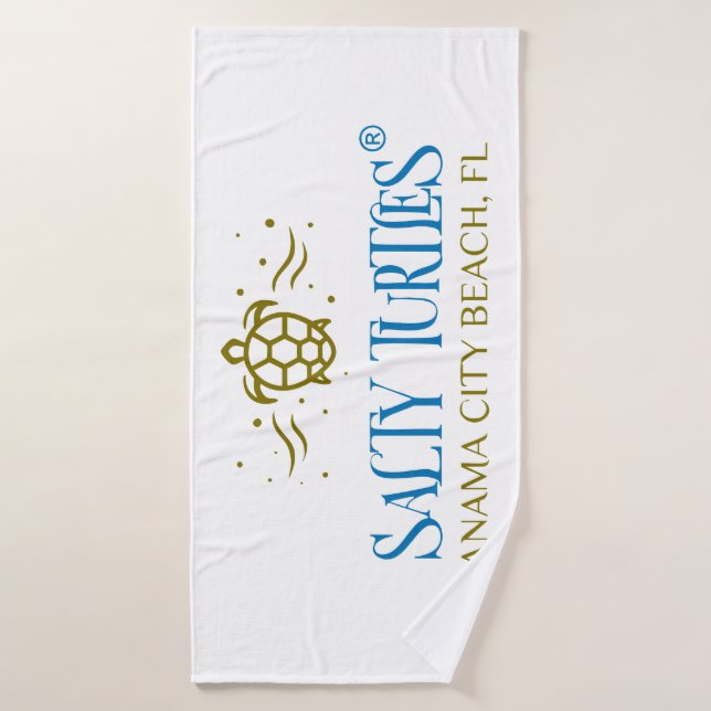 Conjunto De Toalhas Salty Turtles® Bath Towel (Toalha de Banho)