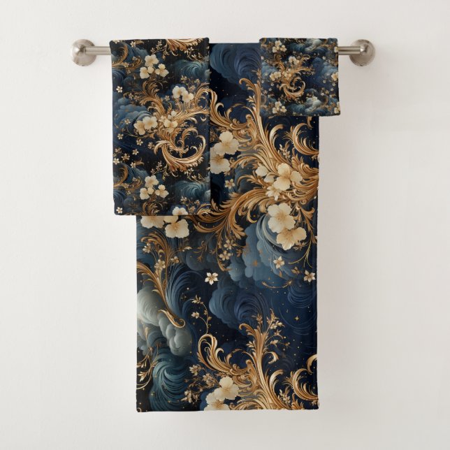 Conjunto De Toalhas Sangue Luxuoso (Insitu)