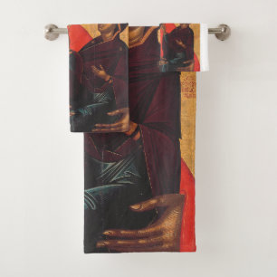 Conjunto De Toalhas Santa Ana com a Virgem Maria