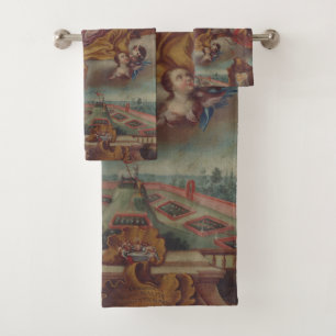 Conjunto De Toalhas Santa Bárbara Virgem e mártir