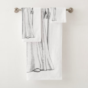 Conjunto De Toalhas Santa Catarina de Siena Virgem
