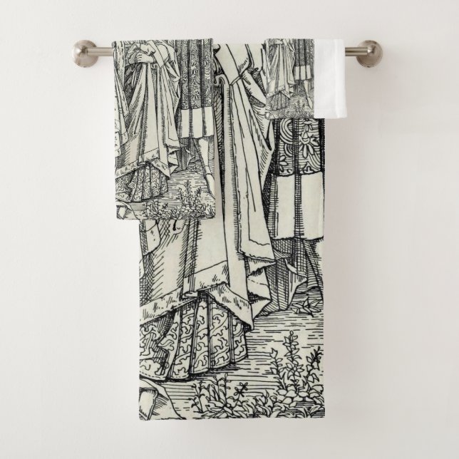 Conjunto De Toalhas Santa Úrsula virgem e mártir (Insitu)