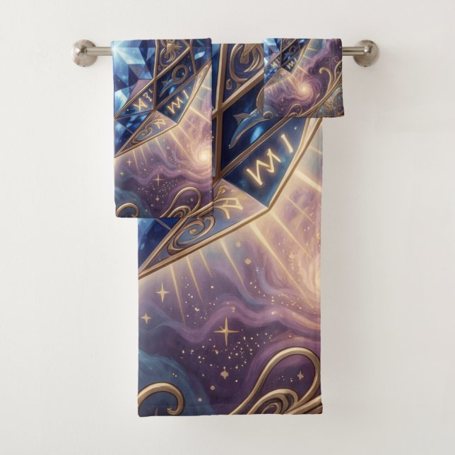 Conjunto De Toalhas Sapphire – The Stone of Truth and Wisdom´7 (Insitu)