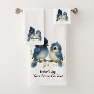 Conjunto De Toalhas Sassy Steller's Jay