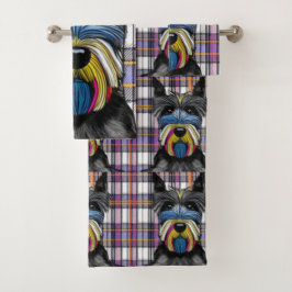 Conjunto De Toalhas Scottie Dog