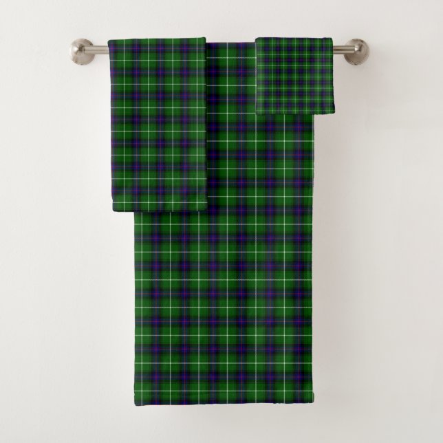 Conjunto De Toalhas Scottish MacDonald Tartan (Insitu)