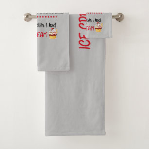 Conjunto De Toalhas Se Eu Tivesse Um Dólar Toda Vez Que Me Distraí