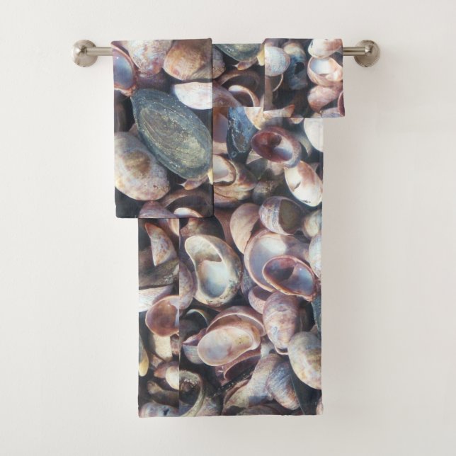 Conjunto De Toalhas Seashell (Insitu)
