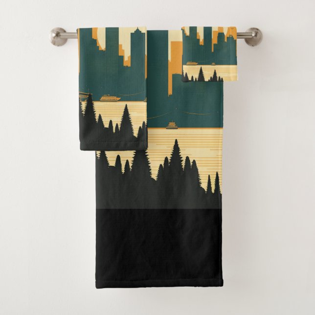 CONJUNTO DE TOALHAS SEATTTLE Nº 1 (Insitu)