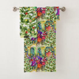 Conjunto De Toalhas Segunda Noite