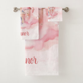 Conjunto De Toalhas Seja-você-bonita personalizável