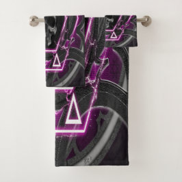 Conjunto De Toalhas Selos e selos de crânio