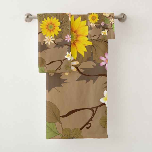 Conjunto De Toalhas Selva Imaginária 2 (Insitu)