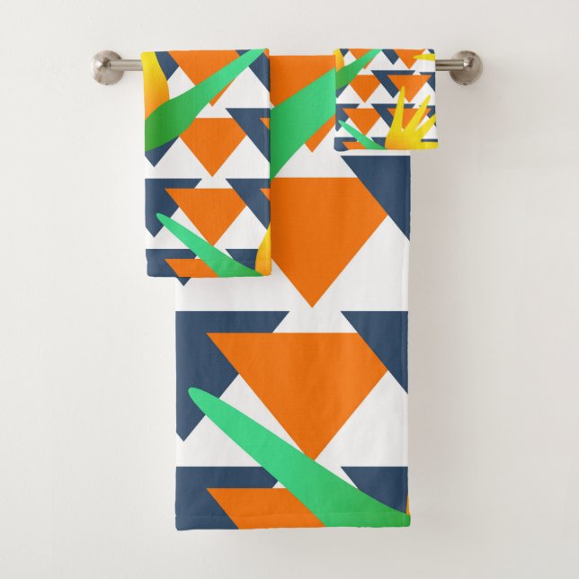 Conjunto De Toalhas Selva Tribal Paradise (Insitu)