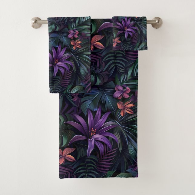 Conjunto De Toalhas Selva Tropical (Insitu)