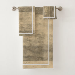 Conjunto De Toalhas Sepia Tones Ombre Strike