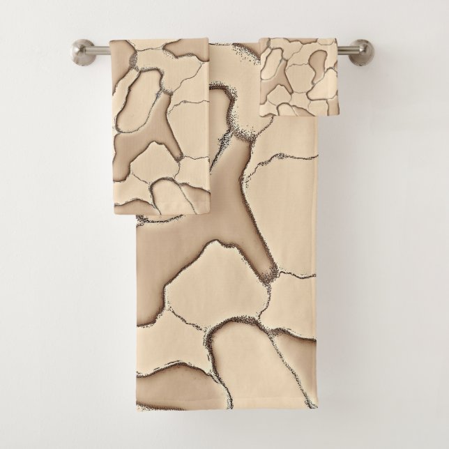 Conjunto De Toalhas Sepiacamo. (Insitu)