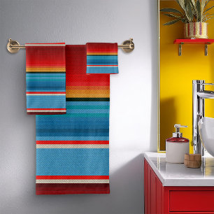 Conjunto De Toalhas Serape mexicana